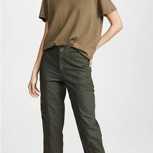 AG Adriano Goldschmied The Noten Carpenter High Waisted Pants, Size 29R